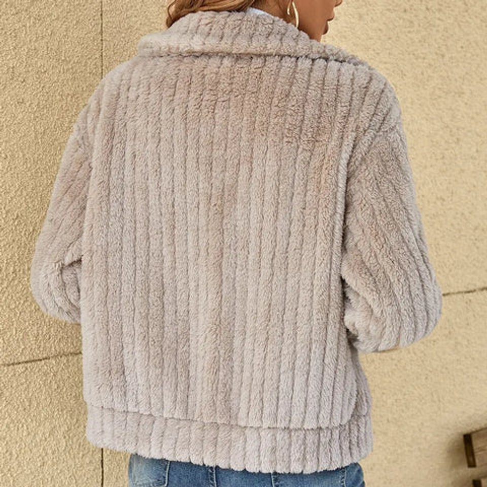 Roberta Gemütliche Zip-Jacke – Ansicht 6